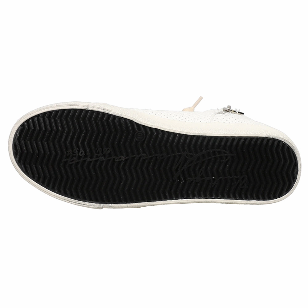 Excel Perforated Studded High Top Slip On Sneakers Slip On Comfort Shoes