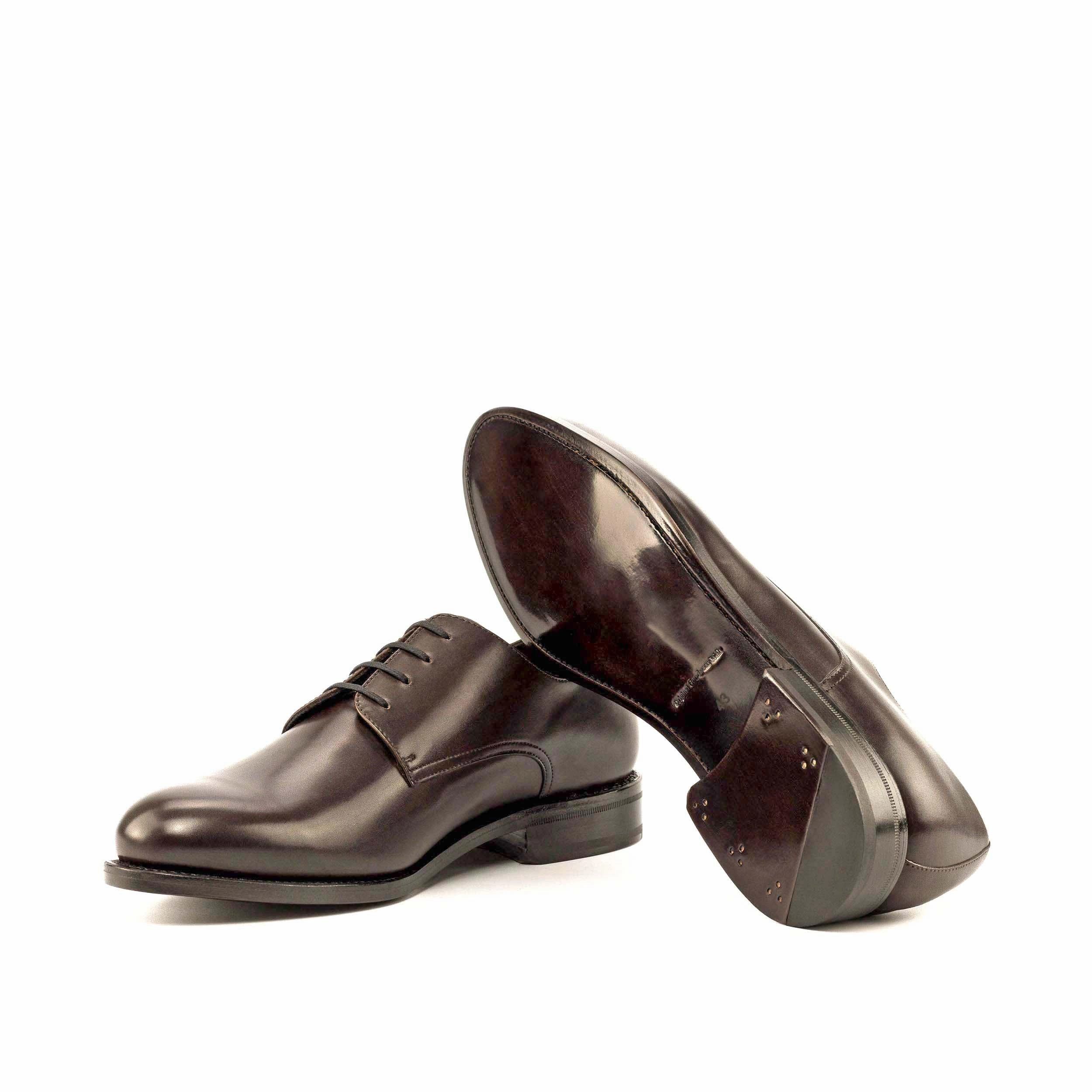 Derby Formal Shoes Derby dark brown box calf