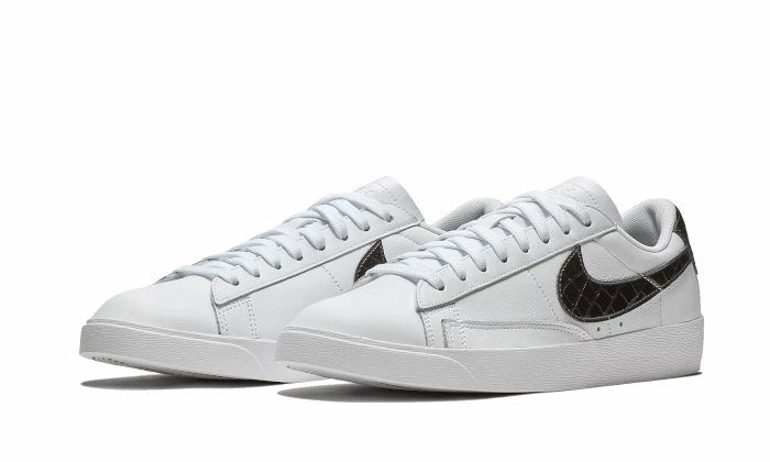 Nike Blazer Low White Black Croc Vintage Nike Bowling Shoes