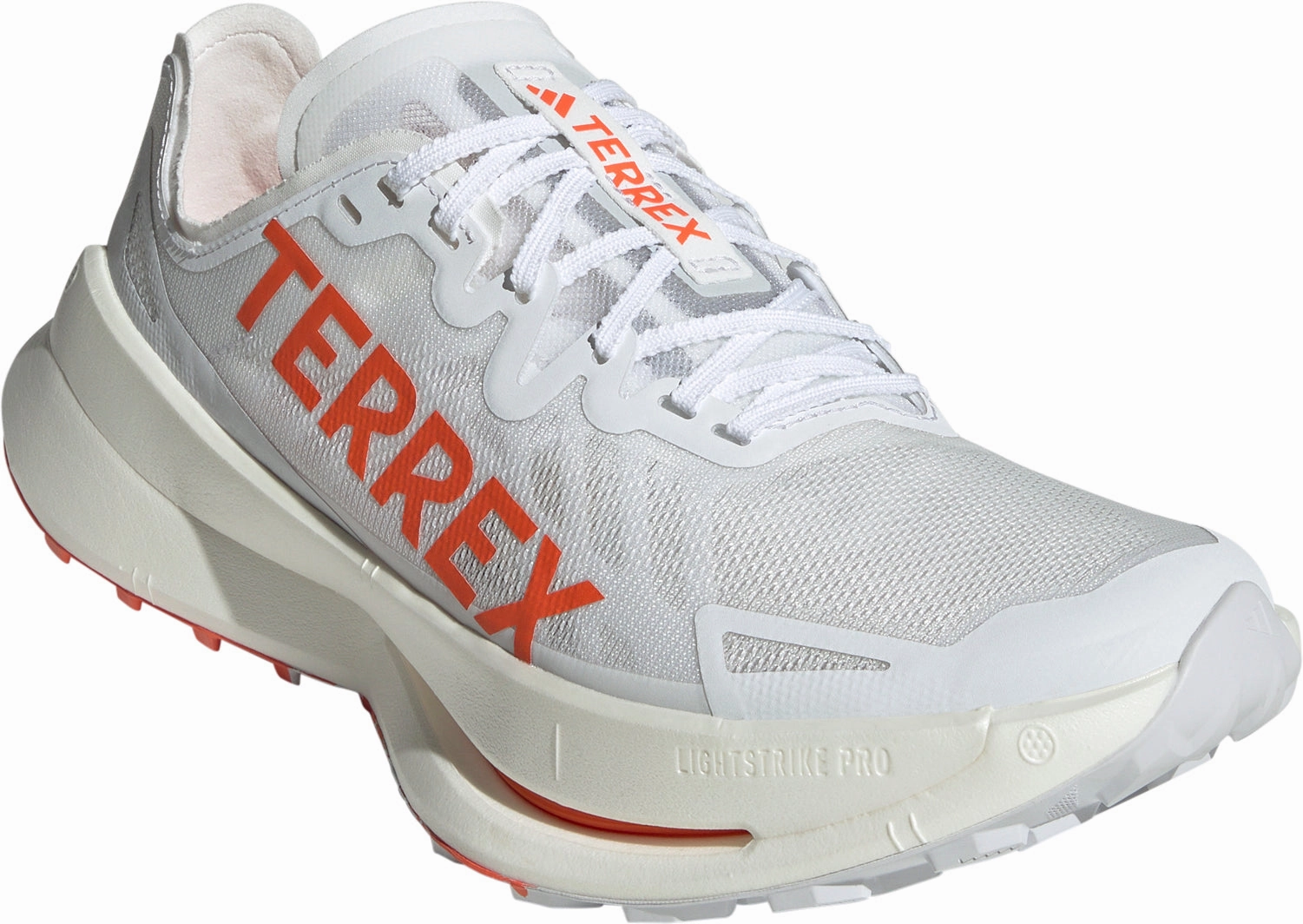 adidas Terrex Agravic Speed Ultra Mens Trail Running Shoes - White Mid Cut Trail Running Shoes