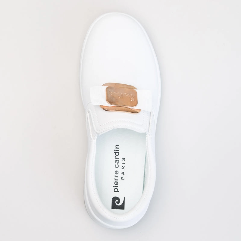Flat Slip On Espadrilles Pc Slip On Sneaker With Oversized Trim