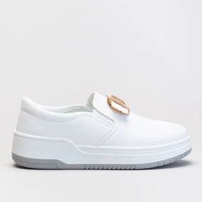 Slip On Shoes For Plantar Fasciitis Pc Slip On Sneaker With Oversized Trim