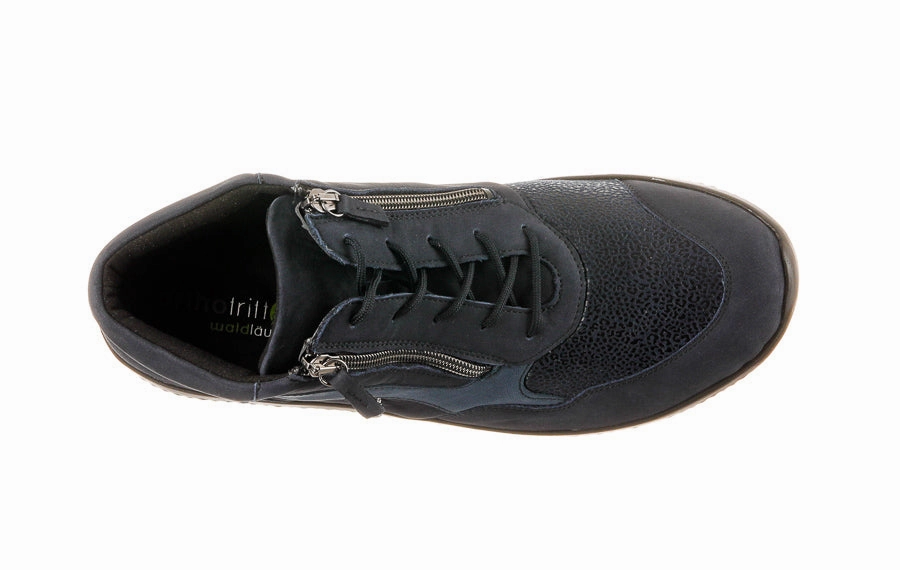 Wal Percy Blue Crepe Sole Brogues