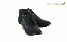 Wal Percy Blue Ghillie Brogues Boots