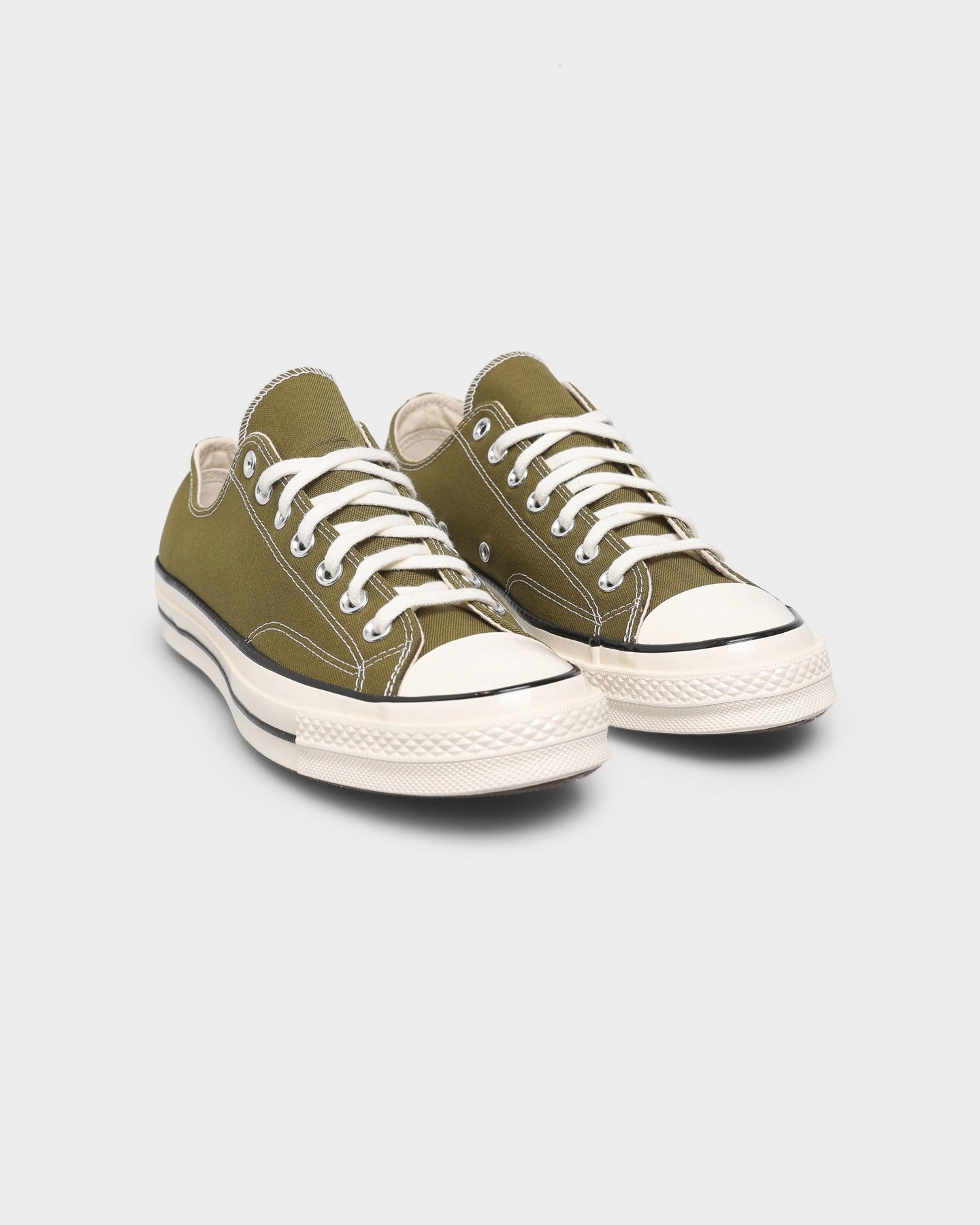 Converse Chuck Taylor All Star 70 Recycled Canvas Dark Moss/Egret Best Retro Basketball Shoes