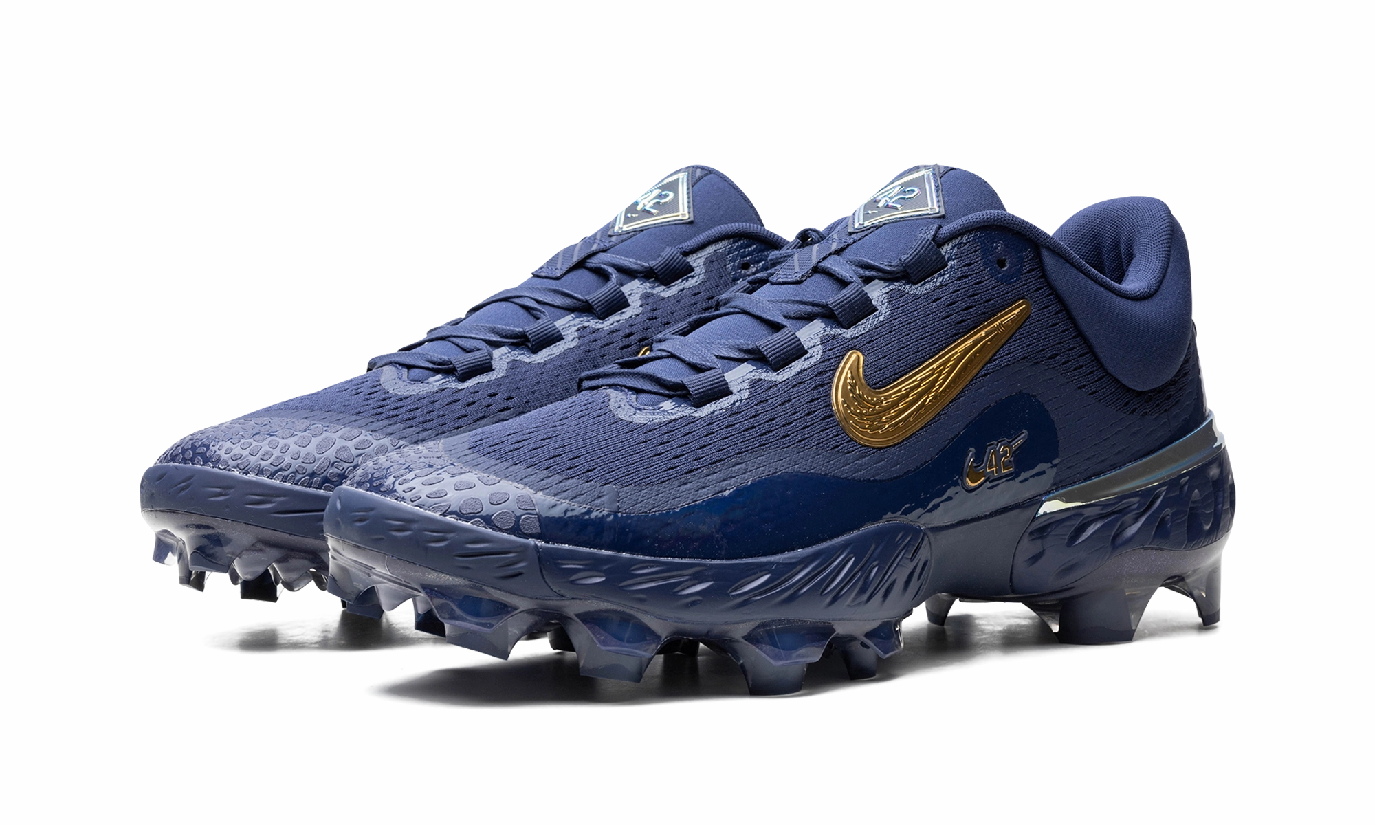 Cleats Leather Soccer Alpha Huarache Elite 4 Low "Jackie Robinson Day"