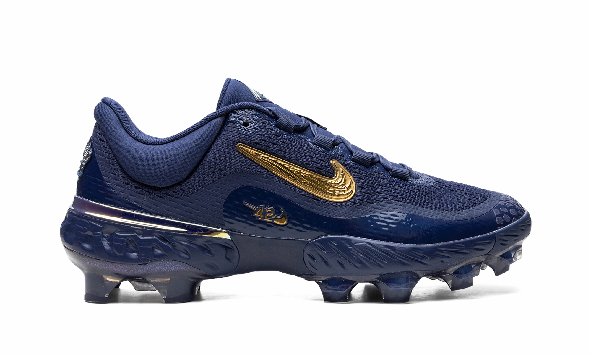 Comfiest Soccer Cleats Alpha Huarache Elite 4 Low "Jackie Robinson Day"