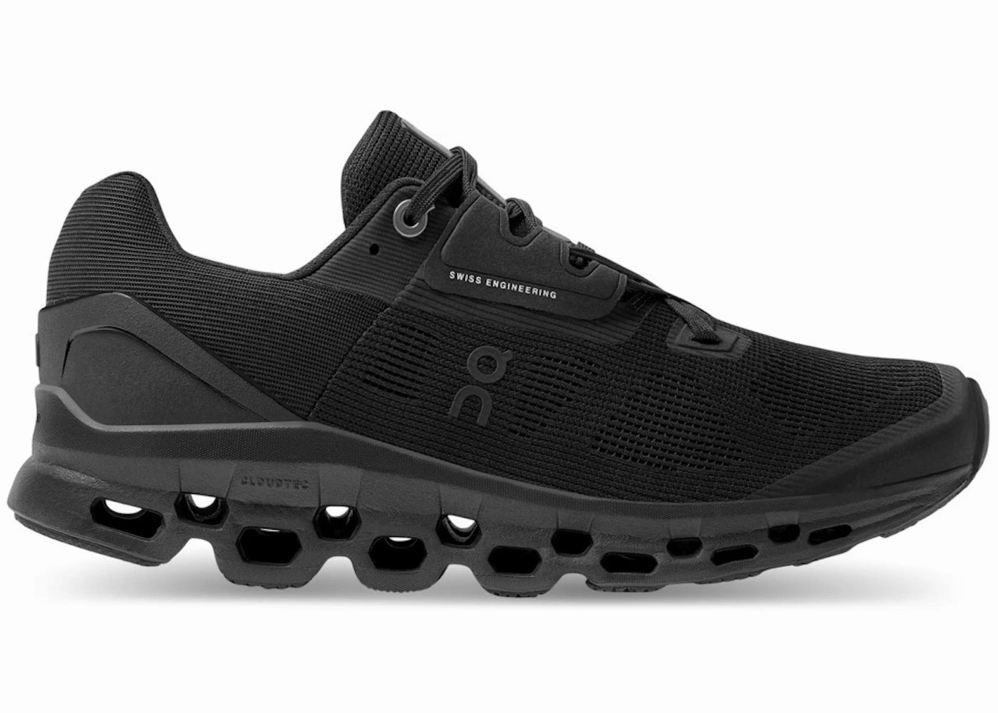 On Running Cloudstratus Black (Women'S) Most Durable Running Shoes