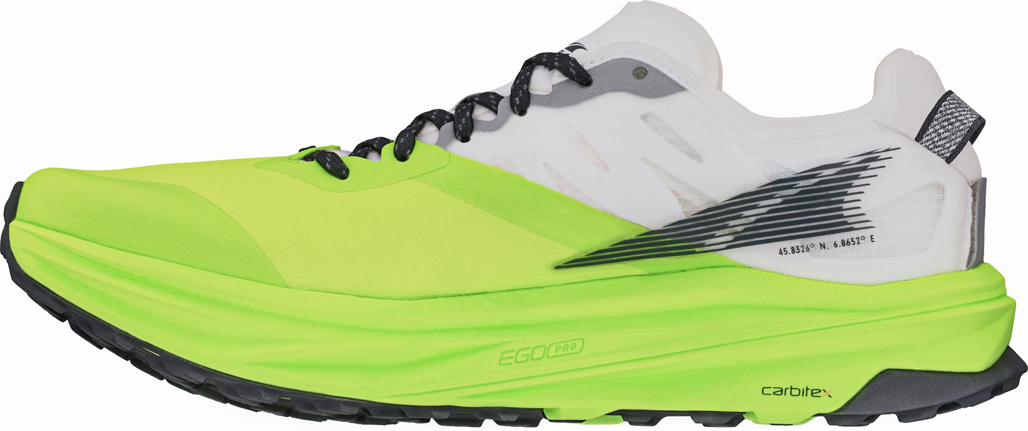 Altra Mont Blanc Carbon Mens Trail Running Shoes - White Tactical Trail Running Shoes