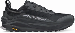 Altra Olympus 6 Mens Trail Running Shoes - Black Best Trail Shoes For Ultra Distance