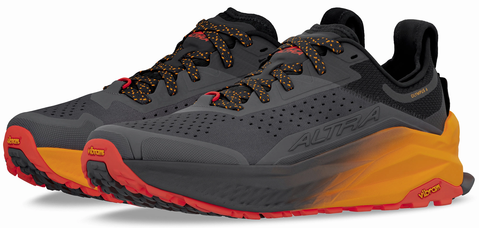 Gtx Trail-running Shoes Altra Olympus 6 Mens Trail Running Shoes - Black