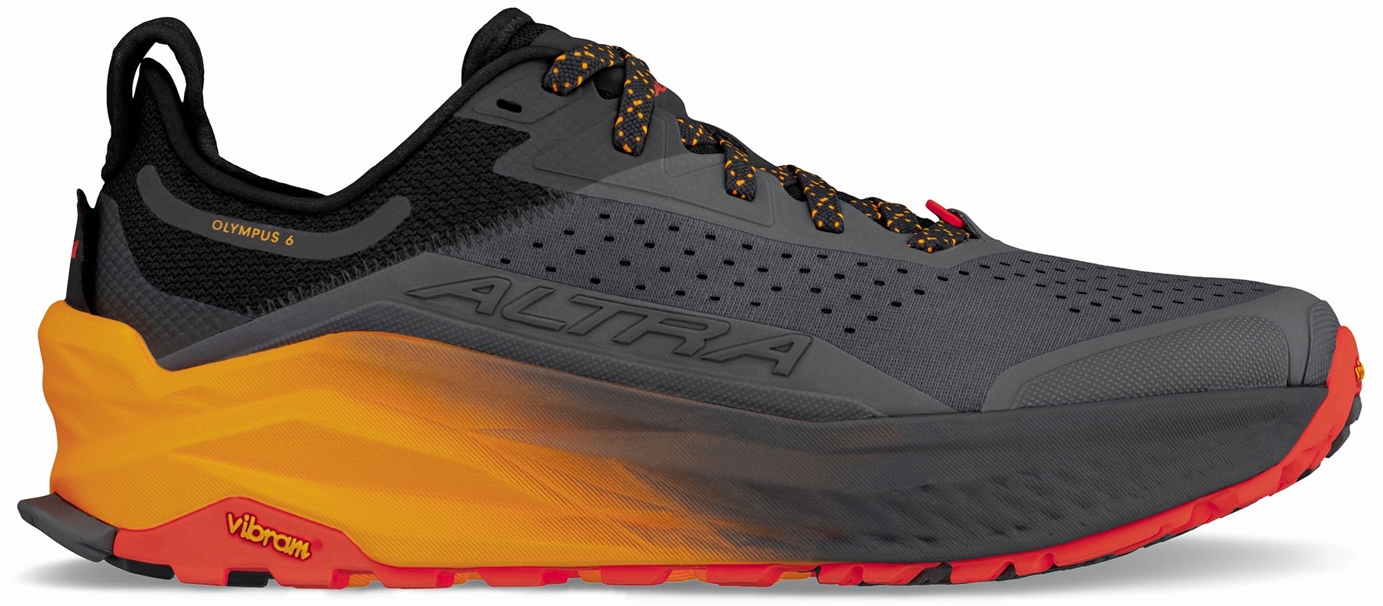 Best Ultra Distance Trail Running Shoes Altra Olympus 6 Mens Trail Running Shoes - Black