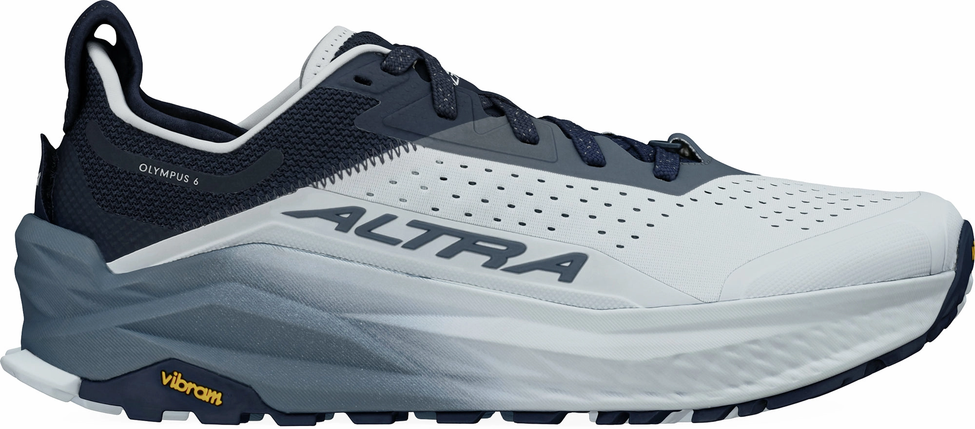 Altra Olympus 6 Mens Trail Running Shoes - Blue Free Trail Running Shoes