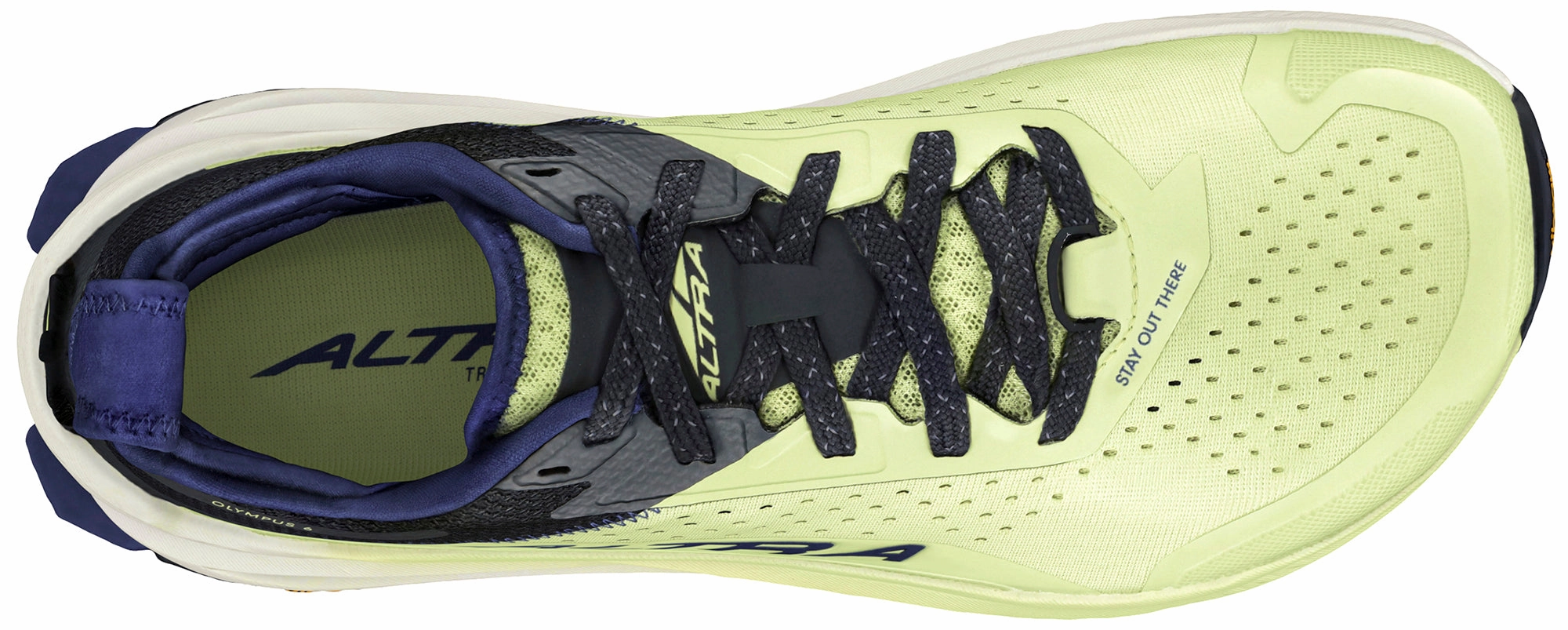 Studded Trail Running Shoes Altra Olympus 6 Mens Trail Running Shoes - Green