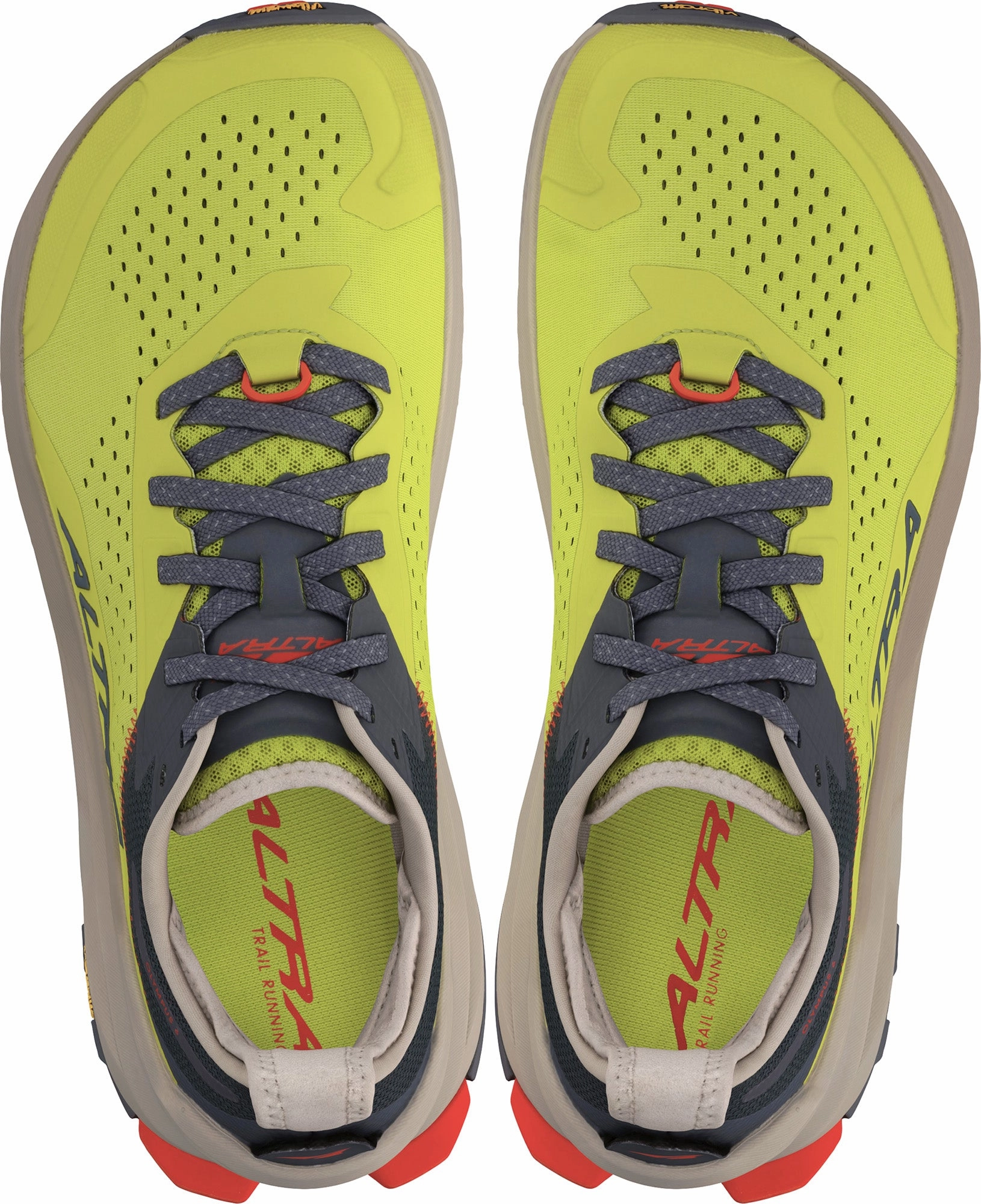 Altra Olympus 6 Mens Trail Running Shoes - Green Ankle Support Trail Running Shoes