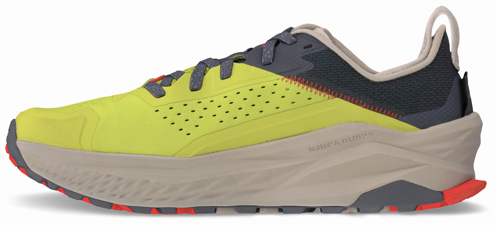 Altra Olympus 6 Mens Trail Running Shoes - Green Hybrid