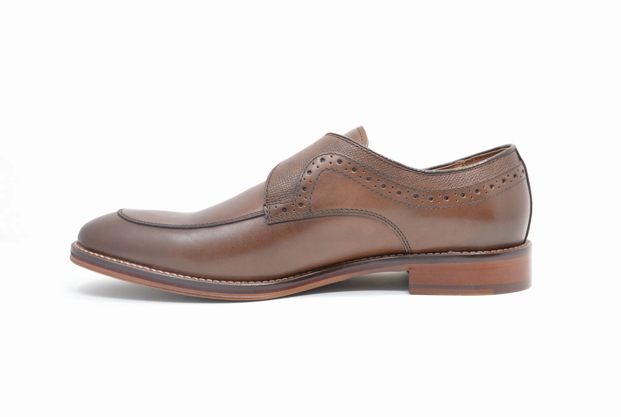 En Brogue JOHNSTON & MURPHY Conrad Monk Strap