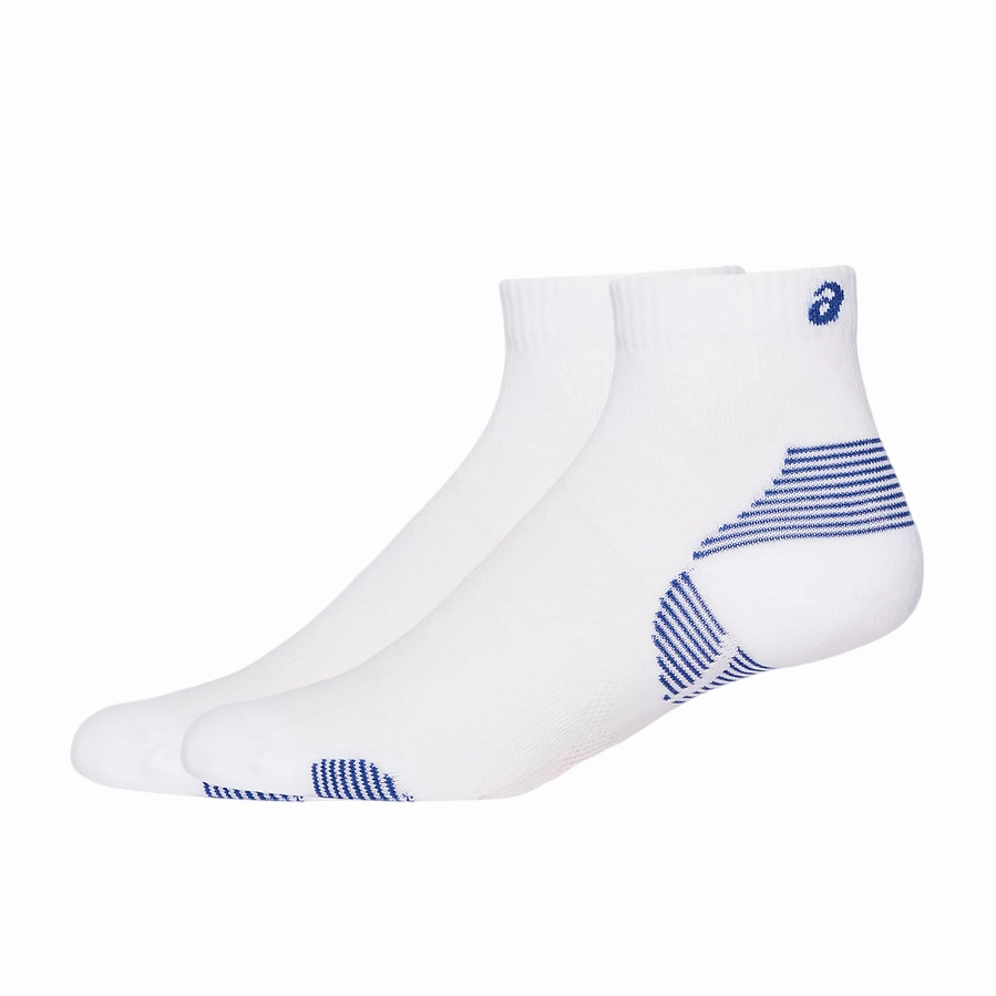 Asics Calza da corsa ammortizzante unisex 3013A800-100 bianco-blu. Confezione da 2 paia Asics Gel Mai Shoes 1193a042