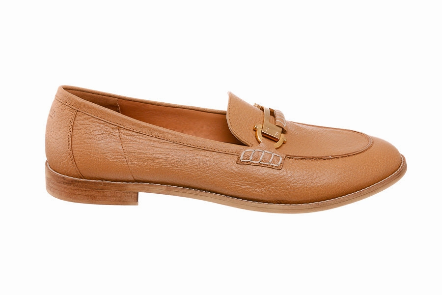 Don Juno Light Brown Penny Loafers