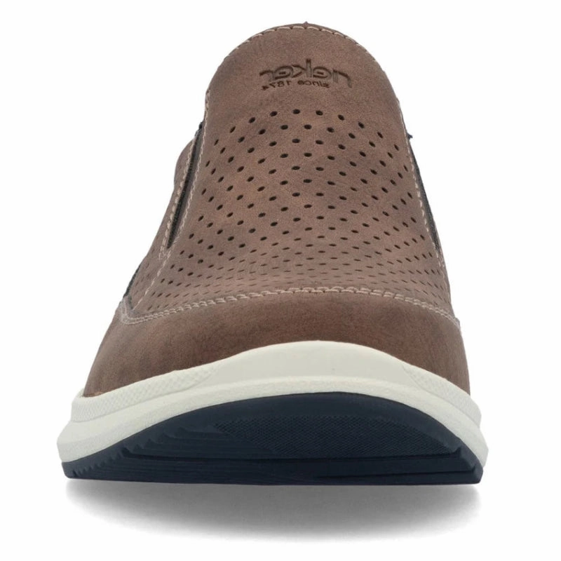 Slip On Mules Slip On Rieker Men's Reinhard 16952-24 - Fuchs/Midnight