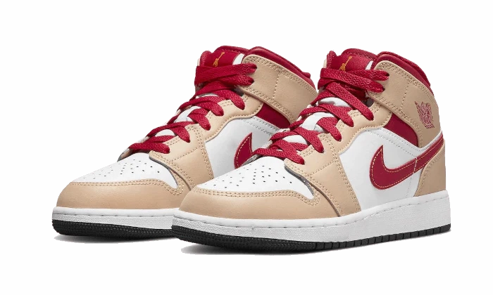 Top 10 Basketball Shoes 2021 Air Jordan 1 Mid Light Curry Cardinal
