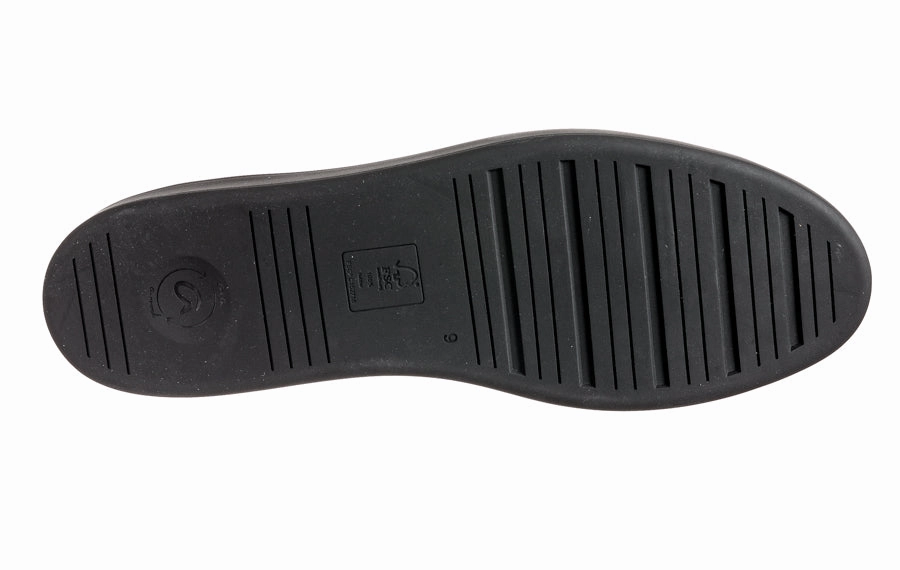 Ara Buff Black Brogue Chukka Sneaker