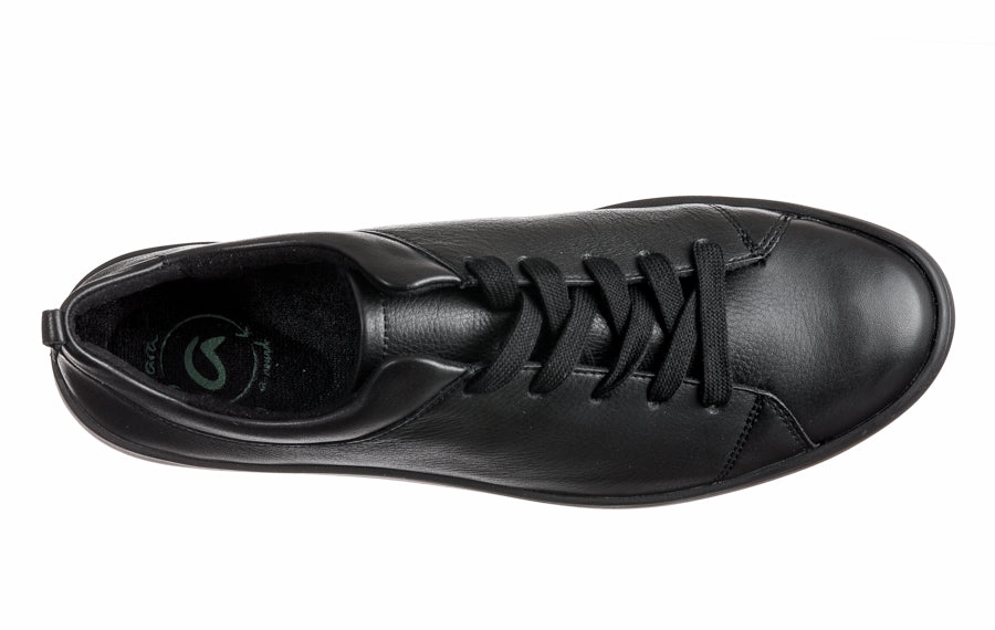 Ara Buff Black Commando Sole Brogues