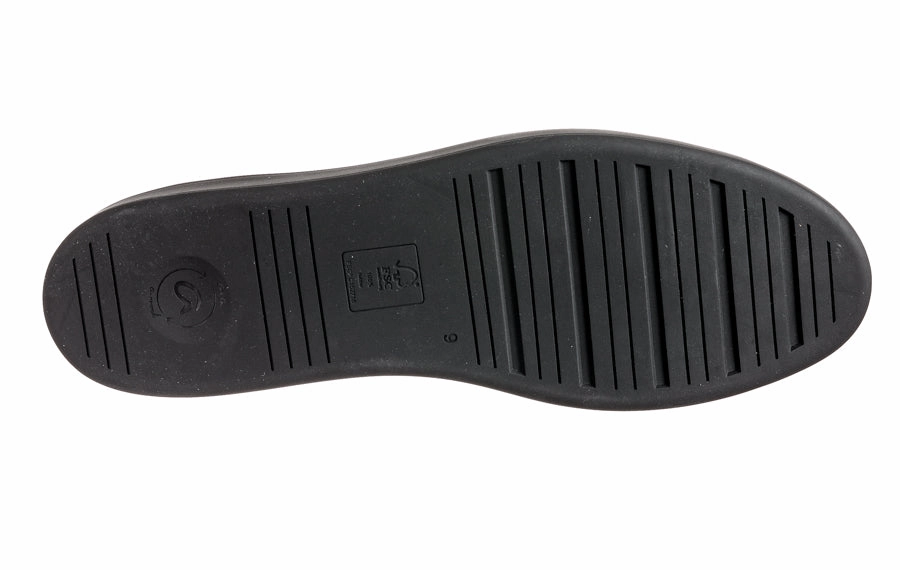 Tie Ghillie Brogues Ara Buff Black