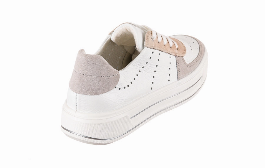 Ara Earthy Beige Trickers Stow Brogue Boots