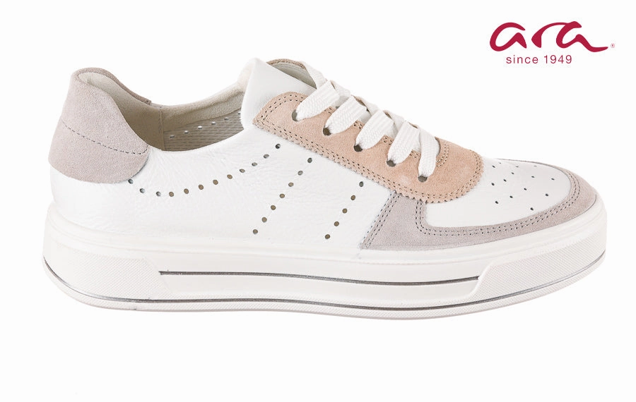 Oxford Brogues With Jeans Ara Earthy Beige