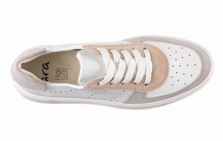 Classic Brogue Shoes Ara Earthy Beige