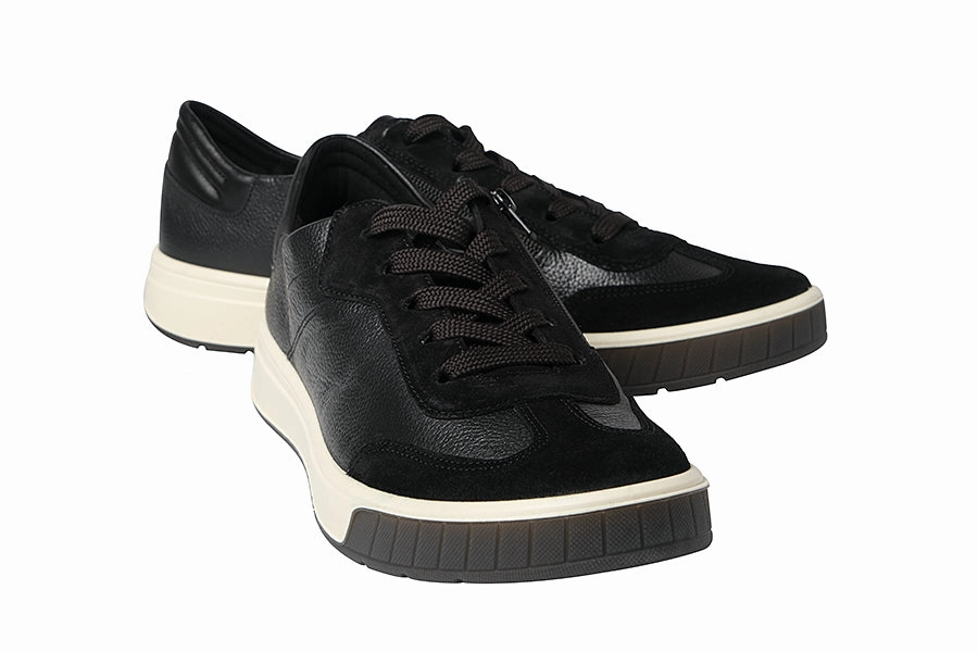 ARA EMERSON BLACK Classic Leather Lux Horween Brogue