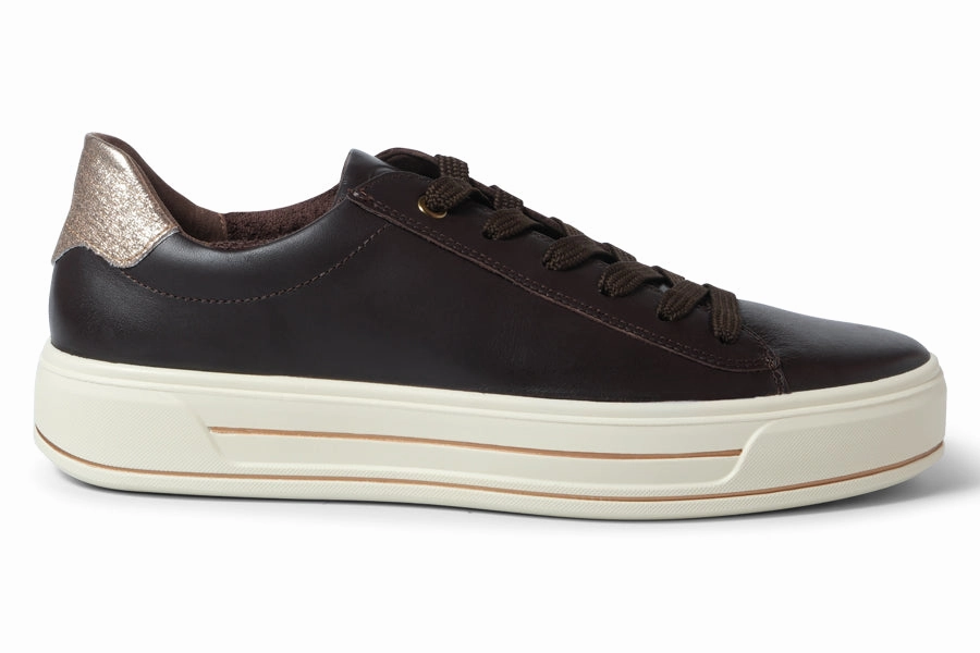 Platform Lace Up Brogues ARA GINGERBREAD