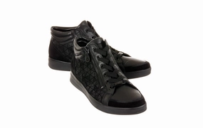 Ara Leisure Black Rose Brogues