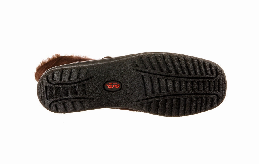 Ara Snowy Brown Brogue Belt