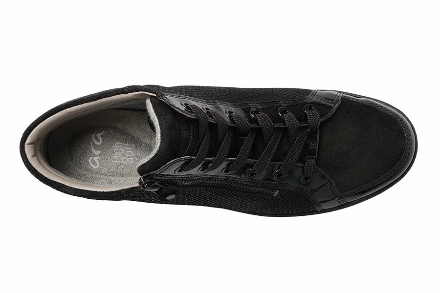 ARA SPRITZER BLACK 1901 Suede Brogues Oxfords Sole