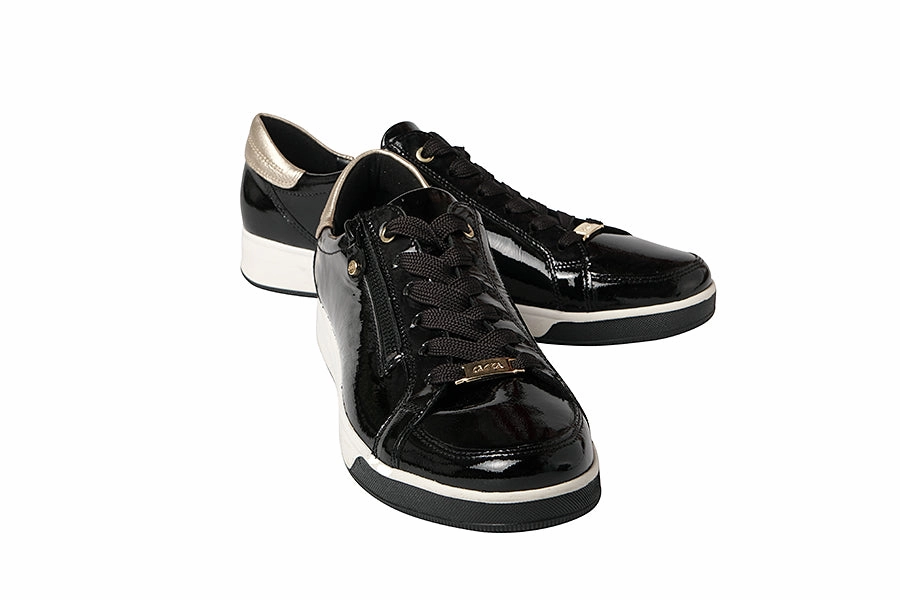 Difference Between Brogues And Derby ARA WAVE BLACK