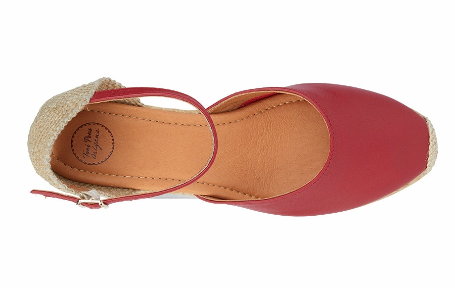 Tp Costa Red Crocs Mary Jane Shoes