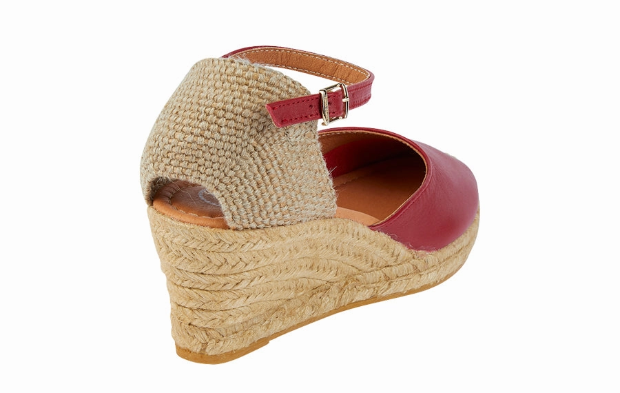 Tp Costa Red Vintage Mary Jane Shoes Lace Up