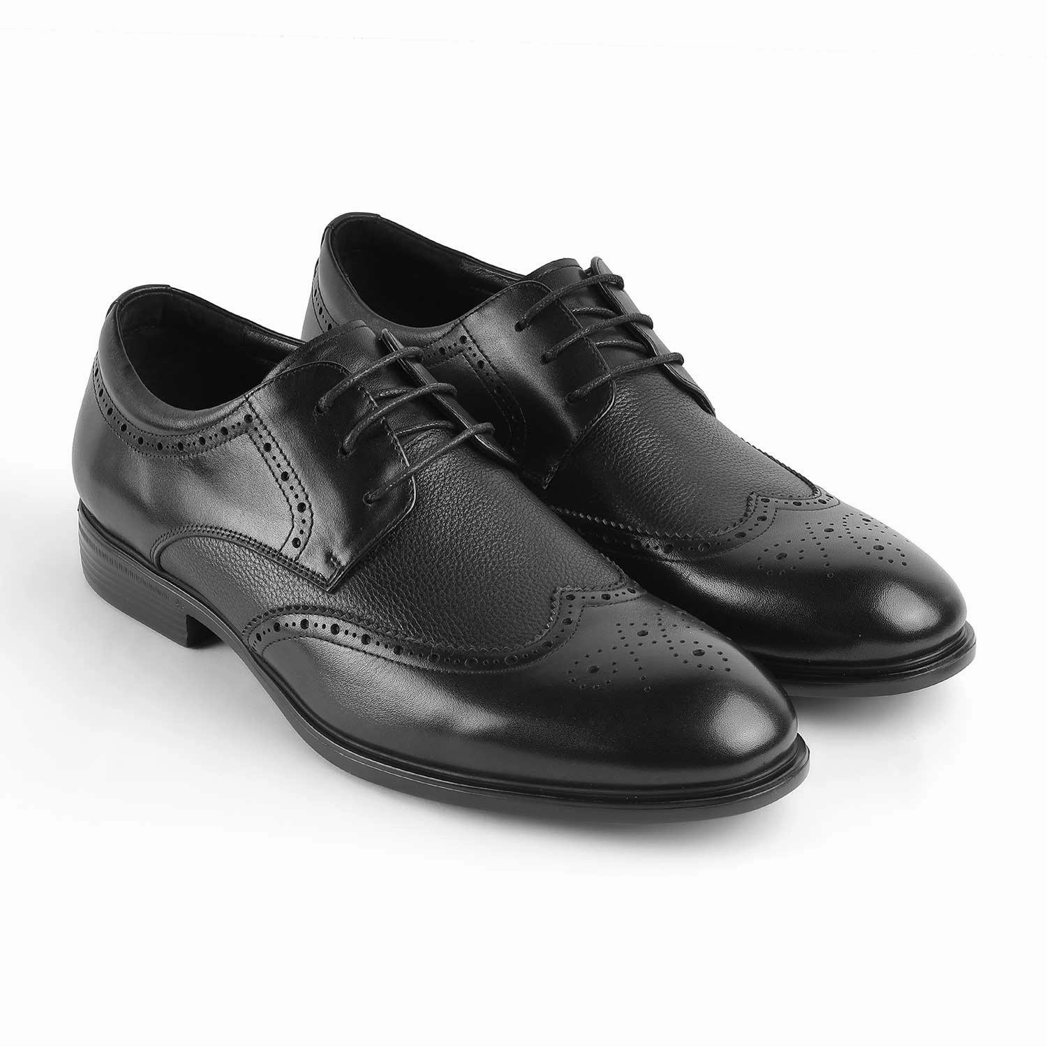 Trickers Brogue Boots Tresmode St.James Black Men's Oxford Brogue Lace Ups
