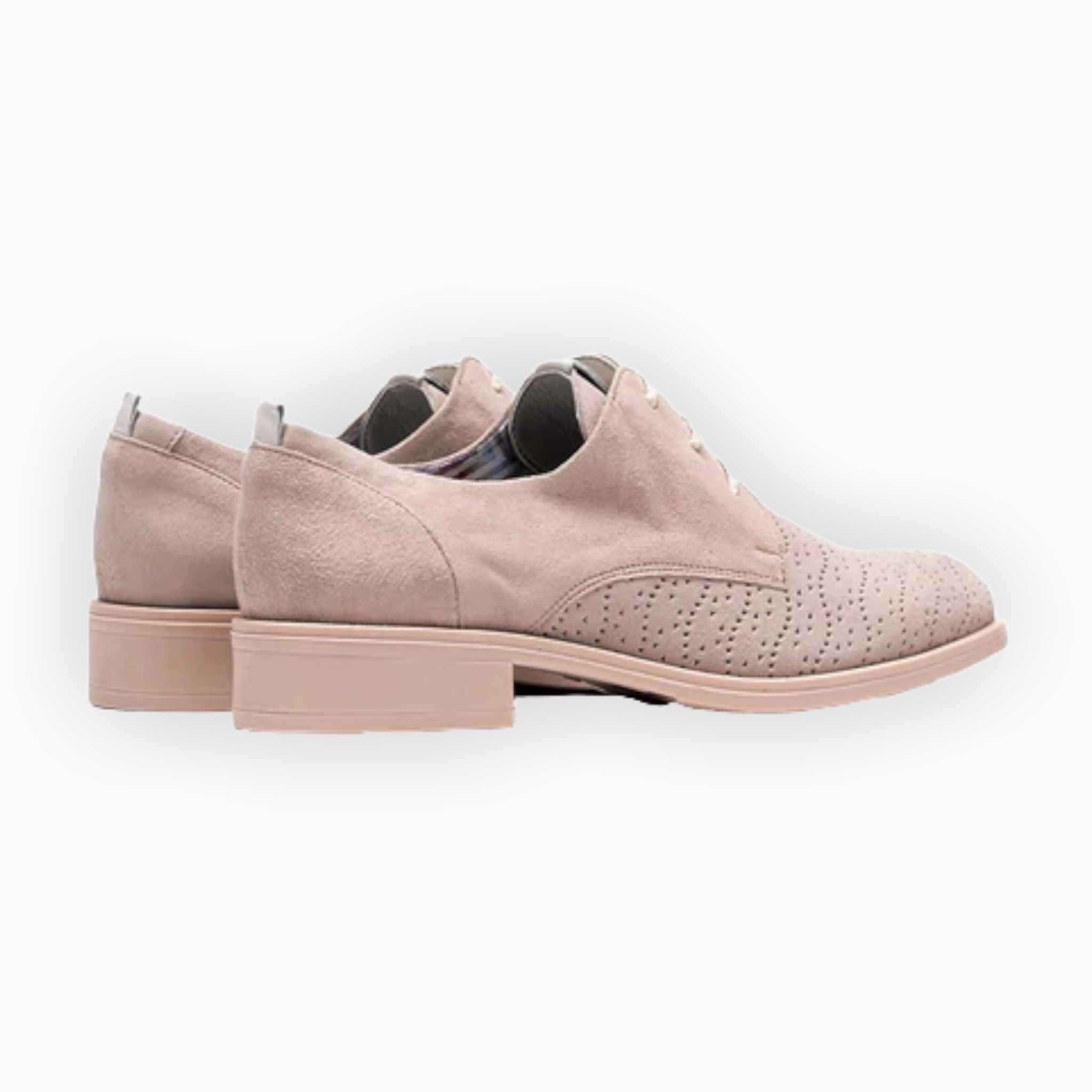 Distressed Leather Oxfords ARENA D8520