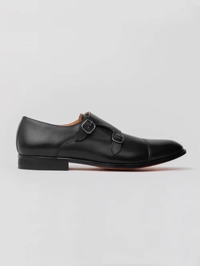 Brogues Downunder Lake Worth ARISTOCRAT DOUBLE MONKS - BLACK