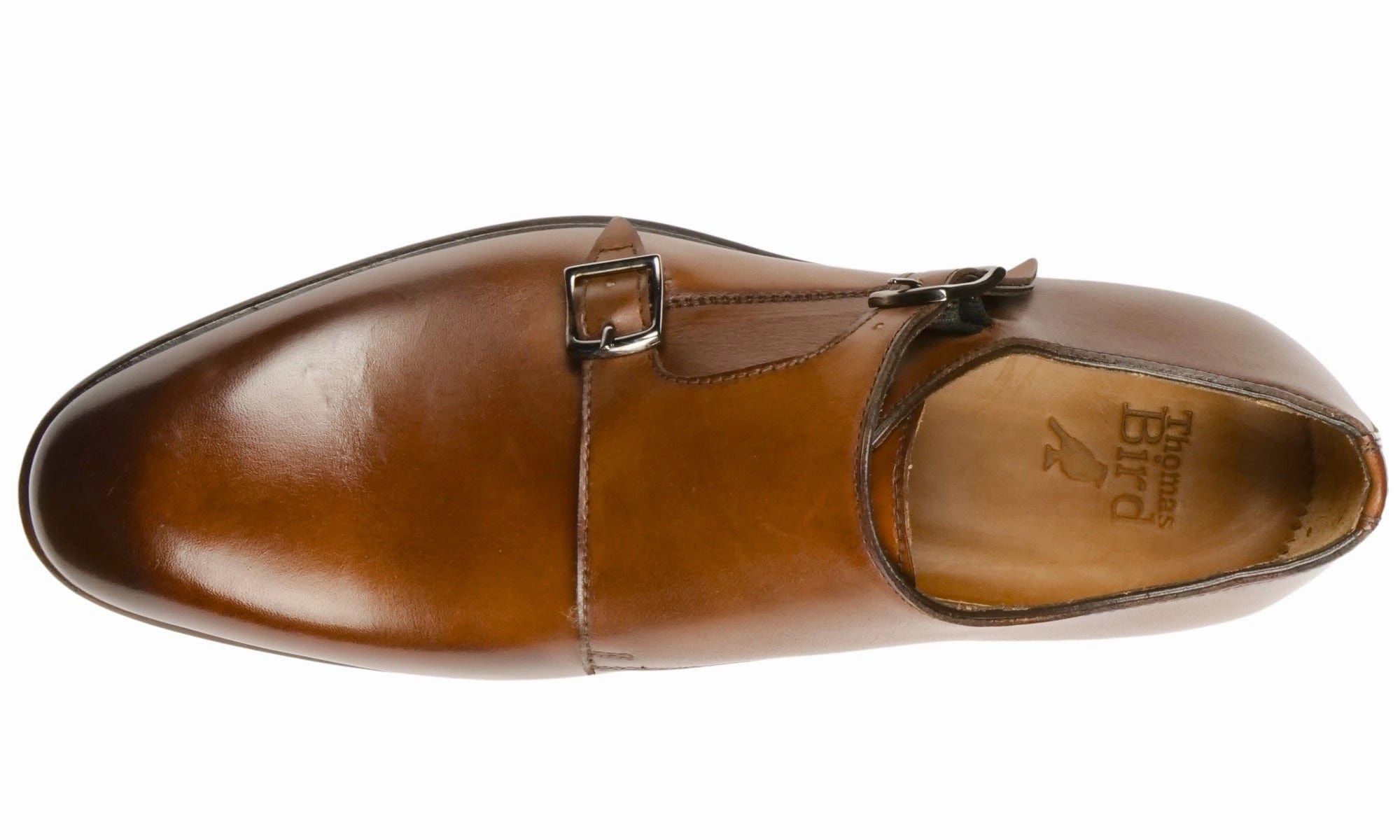 Quarter Brogue Boots Ashcroft Monk Strap Tan