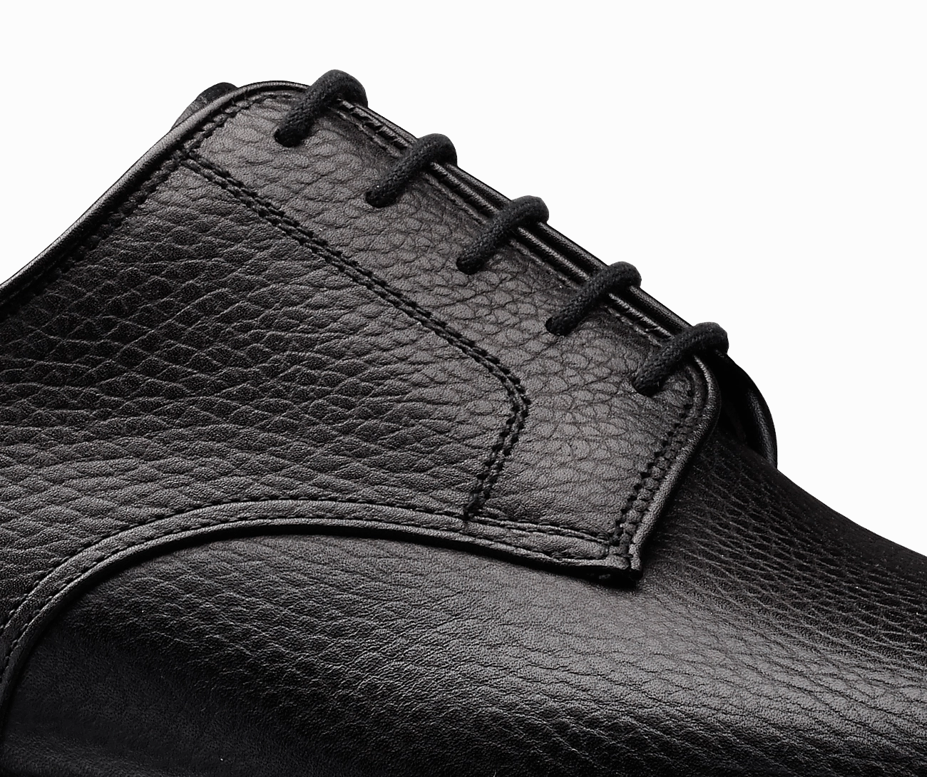 Ashdown Black Country Calf Patriot Lace Up Running Shoes