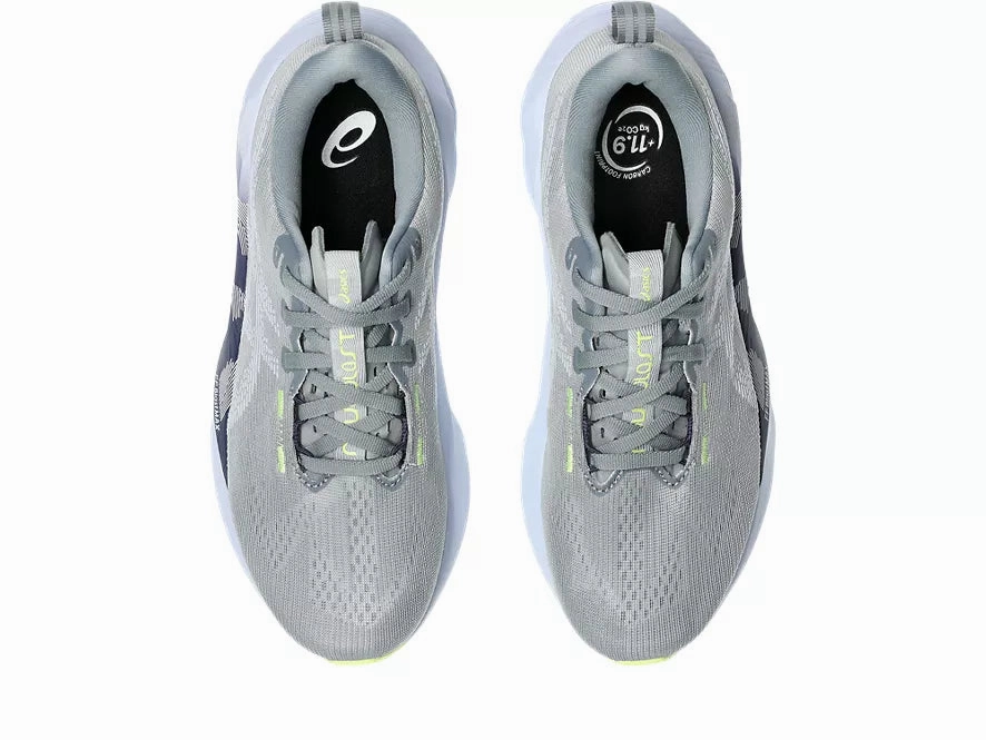 Asics Split Second V Wrestling Shoes Asics | Novablast 5 | Women's | Gravel/Blue Fade