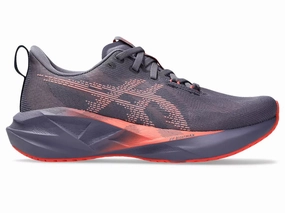Asics | Novablast 5 | Women's | Greyish Purple/Coral Reef Asics Shoe Fitting Guide