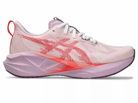 Asics Shoes Pronation Asics | Novablast 5 | Women's | White/Coral Reef