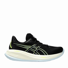Asics Handball Shoes ASICS GEL-CUMULUS 26 Men's Running Shoes in Black/Safety Yellow AW24