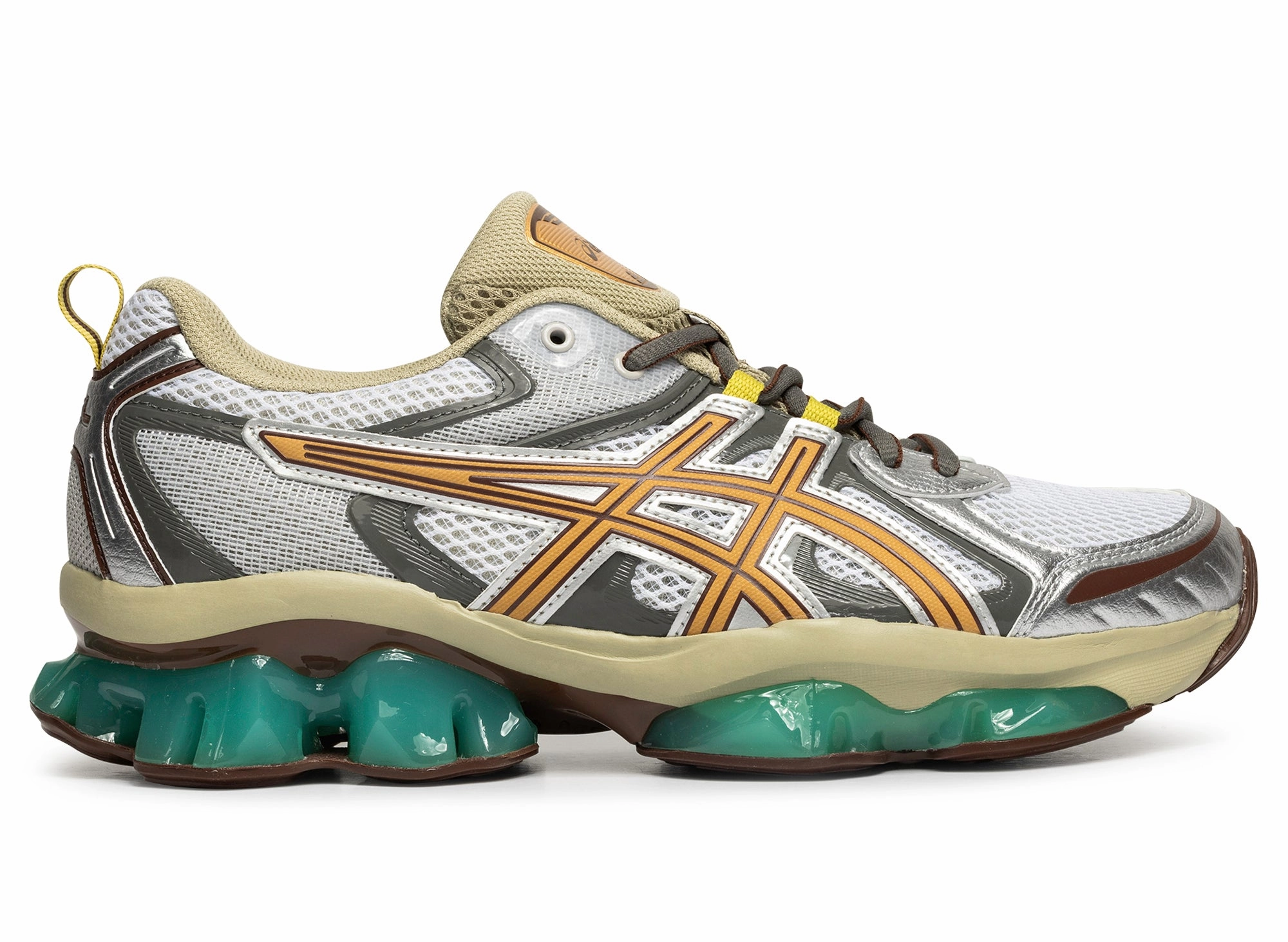 Asics Gel-Quantum Kinetic 'White / Khaki' Best Asics Speed Shoes