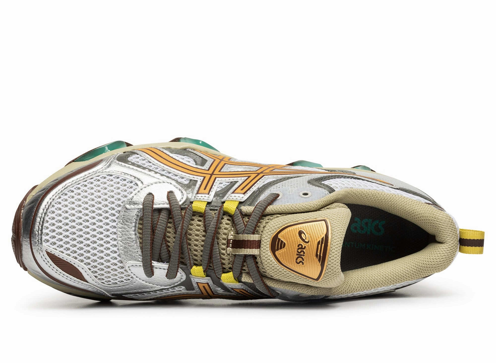 Asics Torrance Running Shoe Asics Gel-Quantum Kinetic 'White / Khaki'